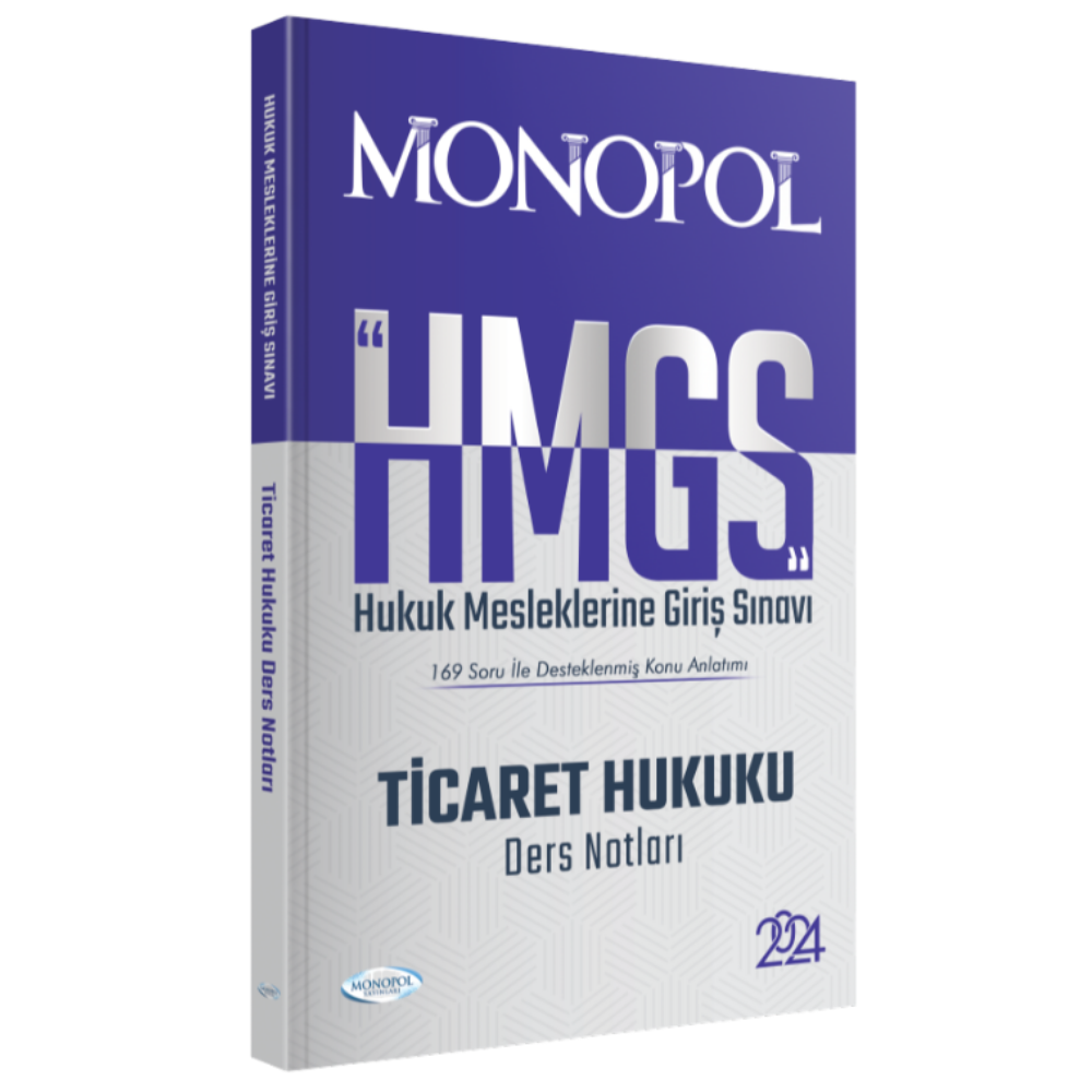 HMGS Ticaret Hukuku Ders Notları Monopol Yayınları