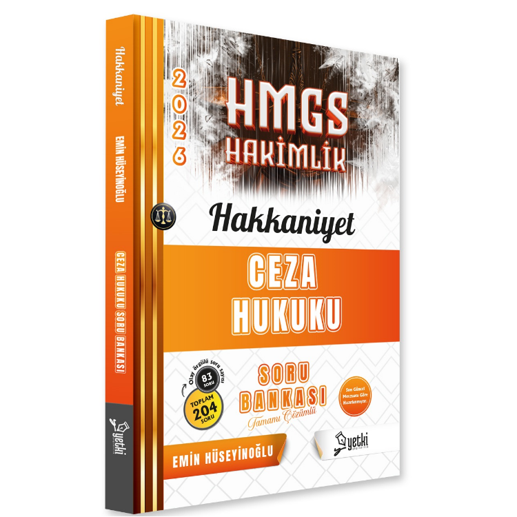 HAKKANİYET CEZA HUKUKU SORU BANKASI 2026