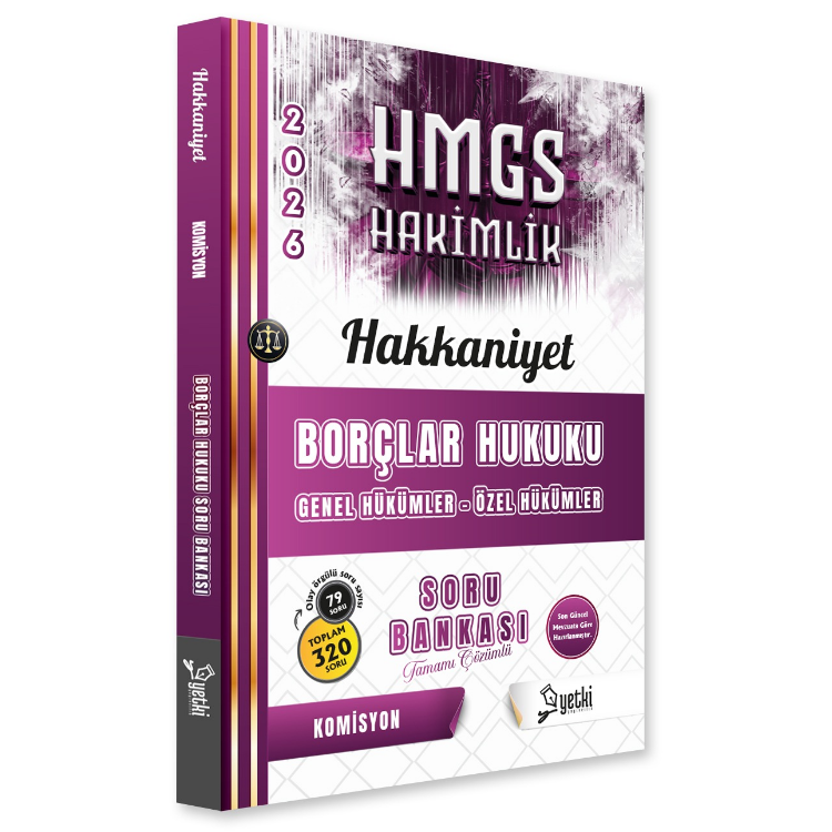 HAKKANİYET BORÇLAR HUKUKU SORU BANKASI 2026