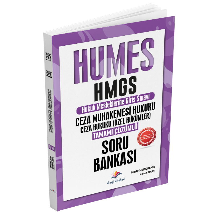 2025 Humes HMGS Ceza Muhakemesi Hukuku, Ceza Hukuku Özel Hükümler Tamamı Çözümlü Soru Bankası Dizgi Kitap Yayınları