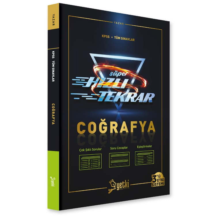 Süper Hızlı Tekrar Coğrafya 2026- Yetki Yayınları