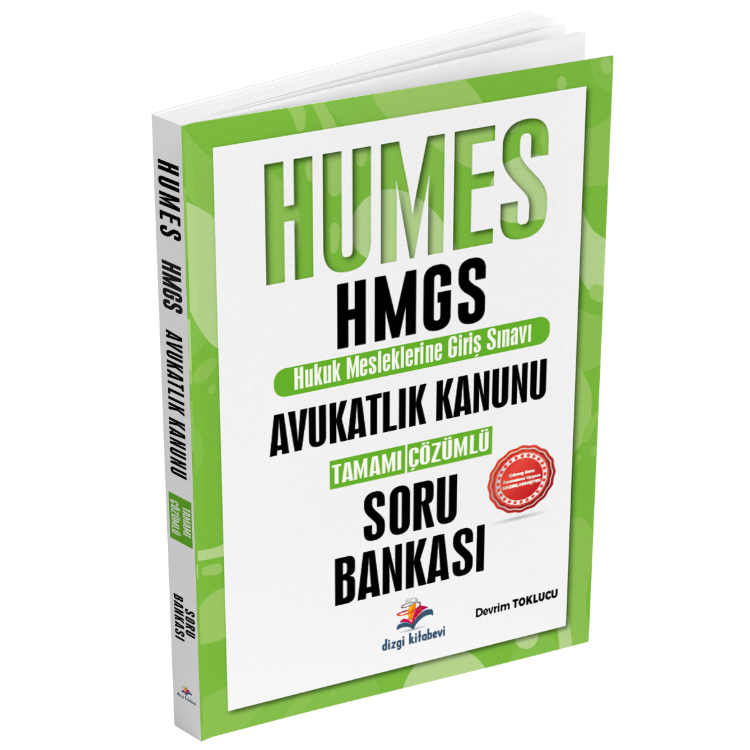 2025 Humes HMGS Avukatlık Kanunu Tamamı Çözümlü Soru Bankası Dizgi Kitap Yayınları