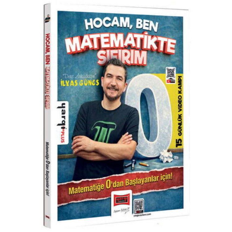 Tüm Adaylar İçin Hocam Ben Matematikte Sıfırım Konu Anlatımlı Soru Bankası- Yargı Yayınları