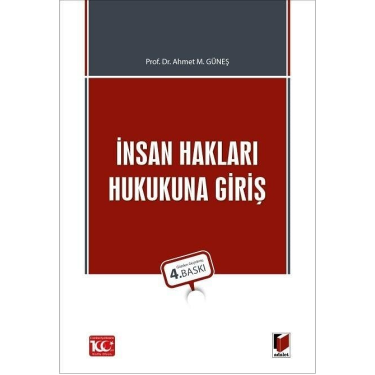 İnsan Hakları Hukukuna Giriş Adalet Yayınevi