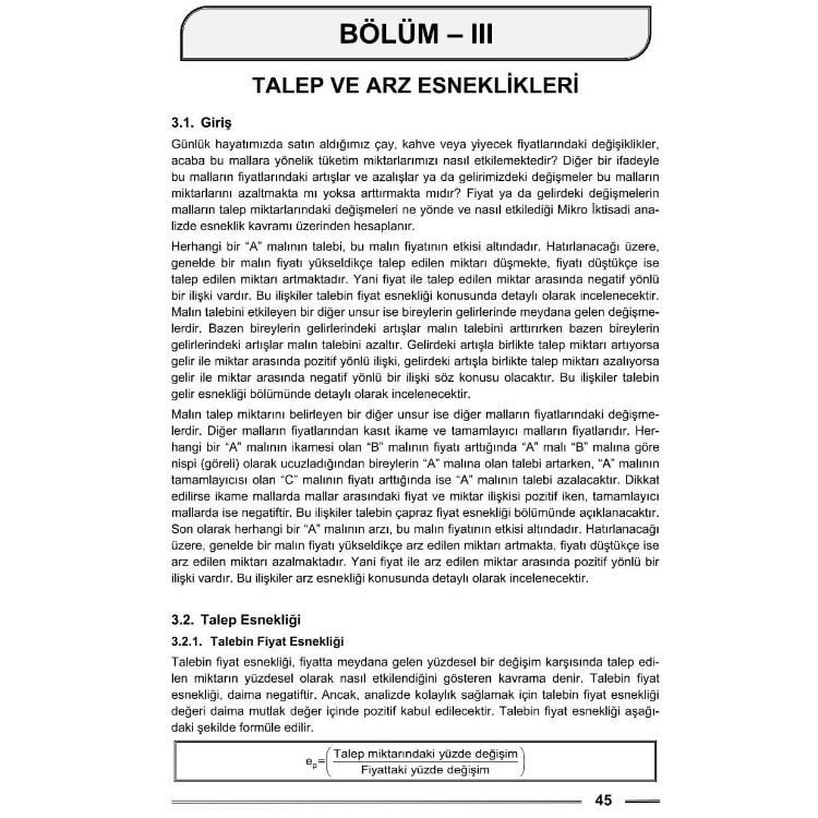 İdari Hakimlik İktisat Ders Notları 4. Baskı Erol Bulut Muzaffer Ulusoy Monopol Yayınları