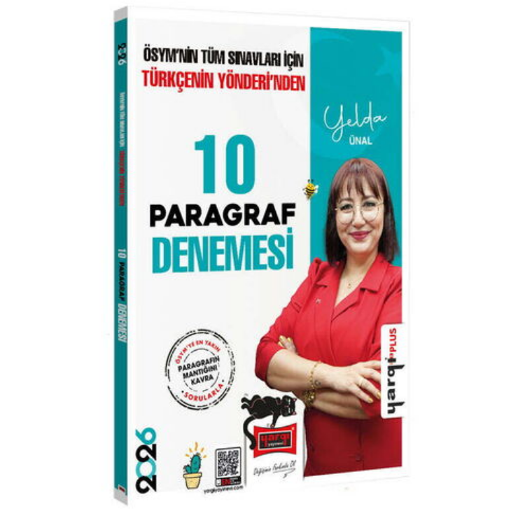 2026 Tüm Adaylar İçin Türkçenin Yönderinden Tamamı Çözümlü Paragraf 10 Deneme- Yargı Yayınları