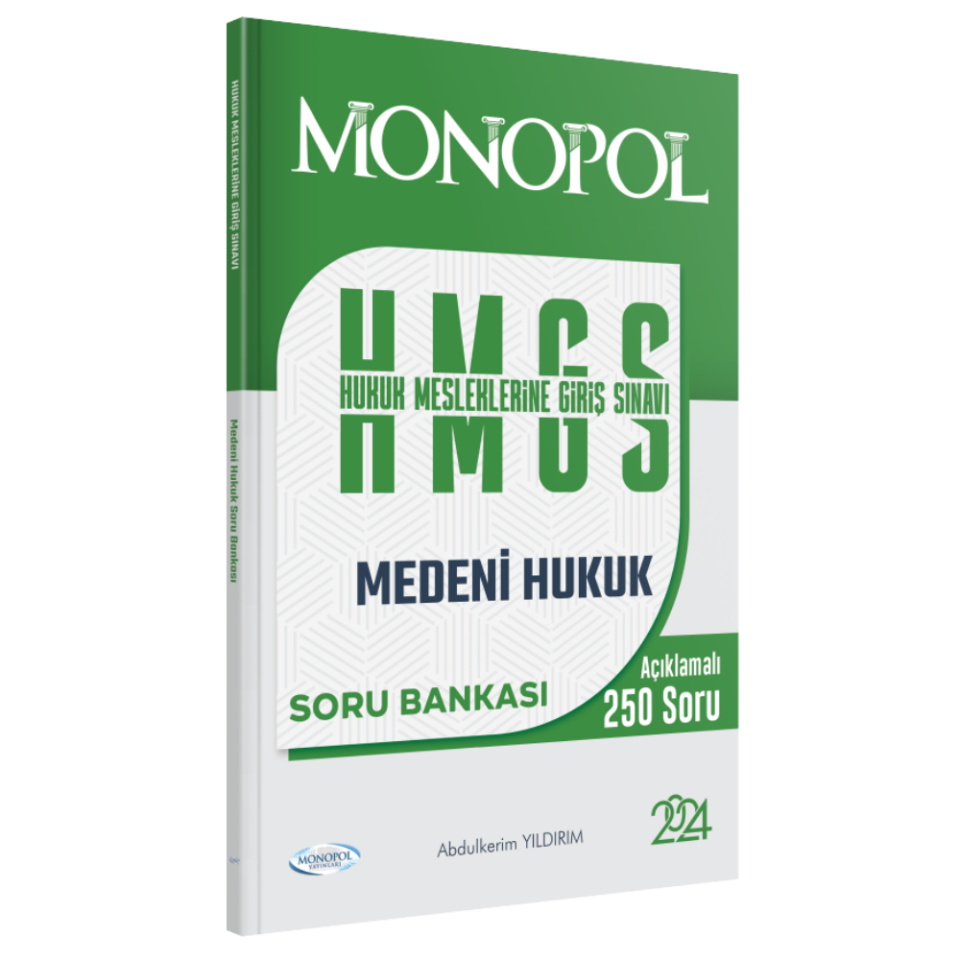 HMGS Medeni Hukuk Soru Bankası Monopol Yayınları