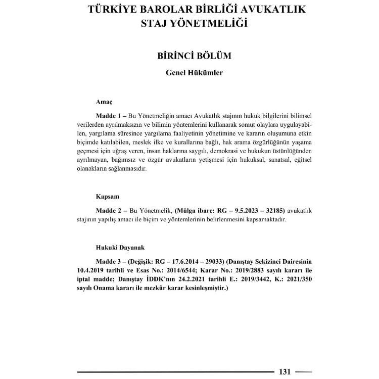 HMGS Avukatlık Hukuku Ders Notları  3. Baskı Monopol Yayınları
