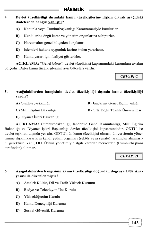 2024 Hakimlik İdare Hukuku Ders Notları Monopol Yayınları
