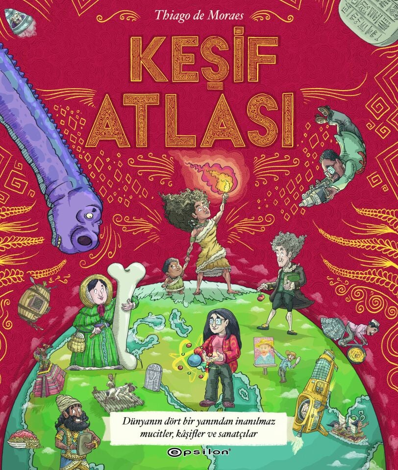Keşif Atlası (Ciltli) Epsilon Yayınları