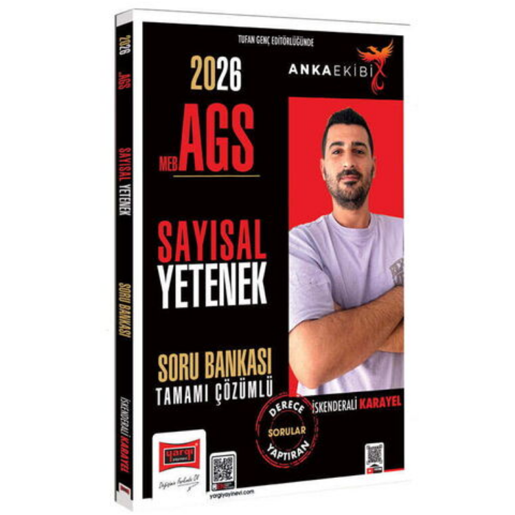 2026 MEB-AGS Anka Ekibi Sayısal Yetenek Tamamı Çözümlü Soru Bankası-Yargı Yayınları