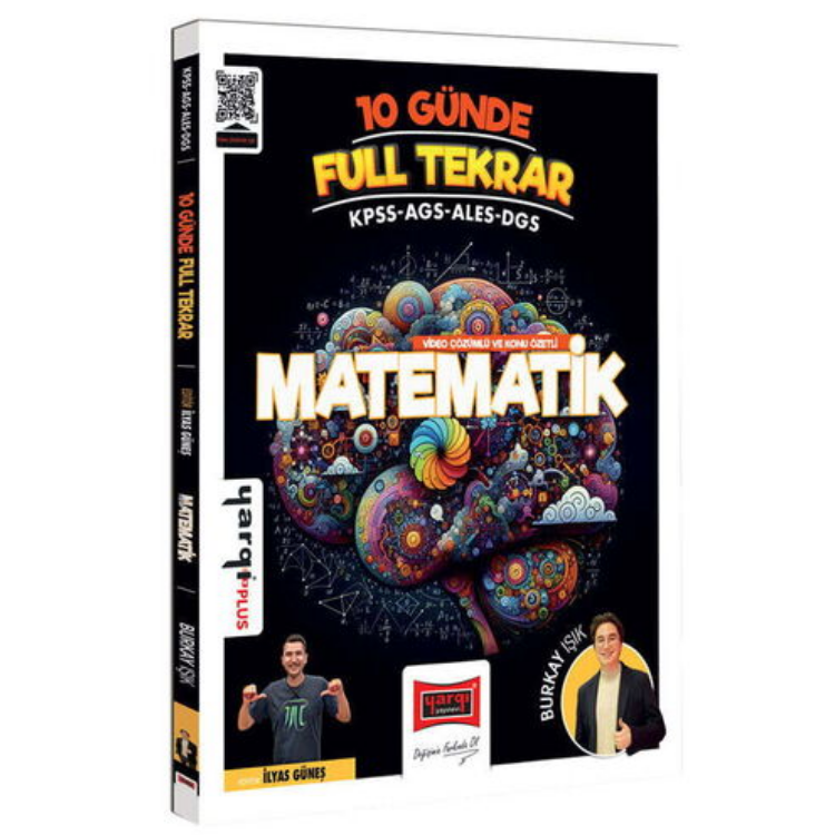 KPSS ALES DGS AGS 10 Günde Full Tekrar Matematik Video Çözümlü ve Konu Özetli-Yargı Yayınları