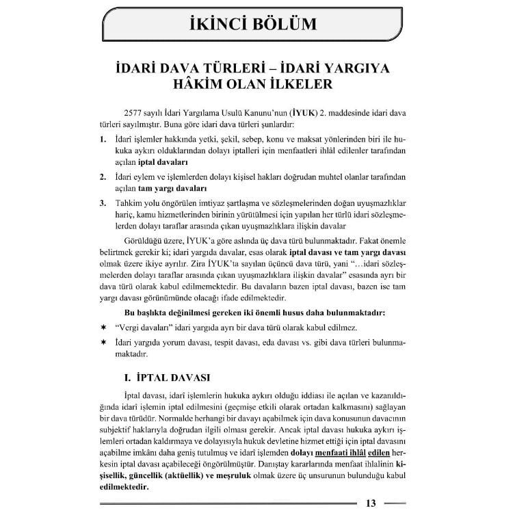 HMGS İdari Yargılama Hukuku Ders Notları Monopol Yayınları