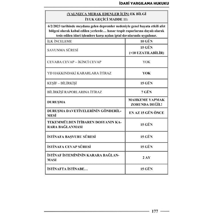 HMGS İdari Yargılama Hukuku Ders Notları Monopol Yayınları
