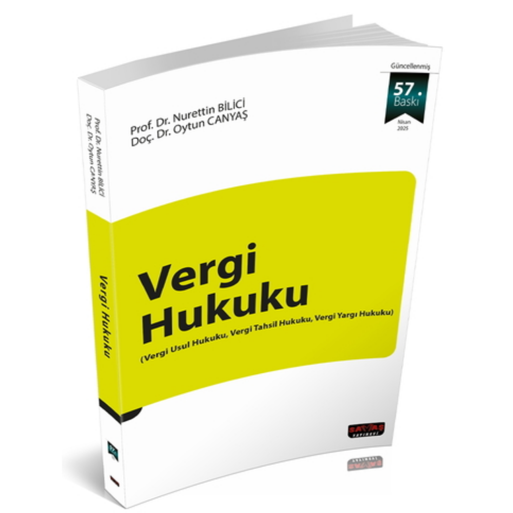 Vergi Usul Hukuku, Vergi Yargılama ve Tahsil Hukuku Savaş Yayınları 2025
