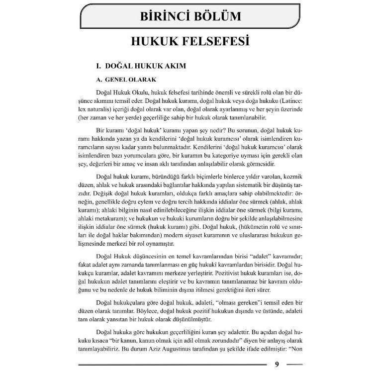 HMGS Hukuk Felsefesi ve Sosyolojisi Ders Notları  3. Baskı Monopol Yayınları