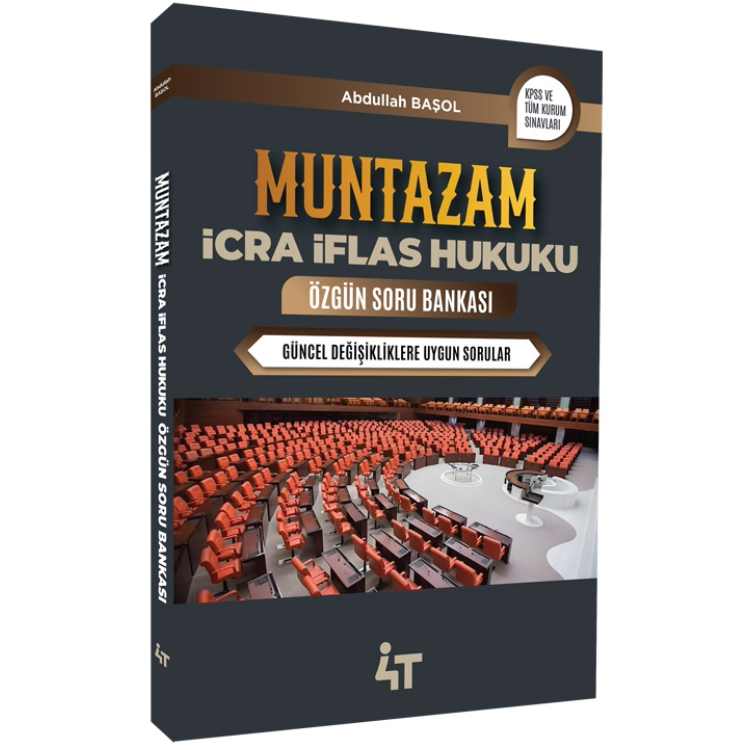 MUNTAZAM İcra ve İflas Hukuku Özgün Soru Bankası 4T Yayınları