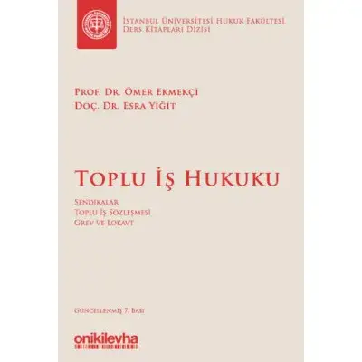 Toplu iş Hukuku Dersleri Yetkin Yayınları