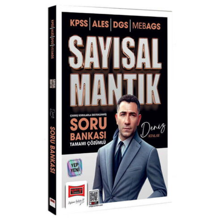 KPSS ALES DGS MEB-AGS Tamamı Çözümlü Sayısal Mantık Soru Bankası-Yargı Yayınları