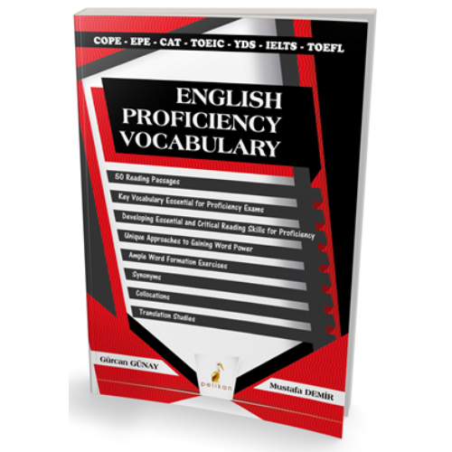 English Proficiency Vocabulary Pelikan Yayınevi