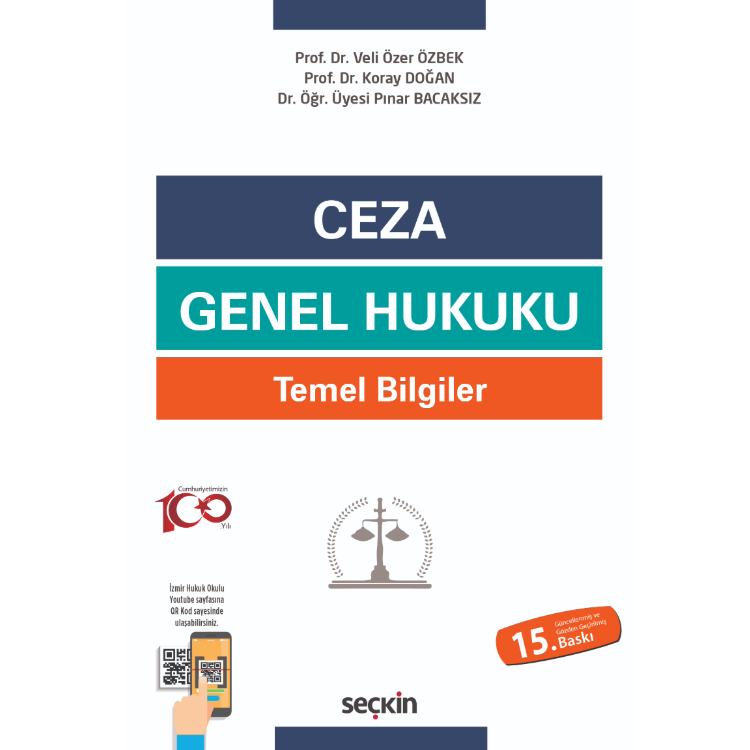Ceza Genel Hukuku Temel Bilgiler Seçkin Yayıncılık