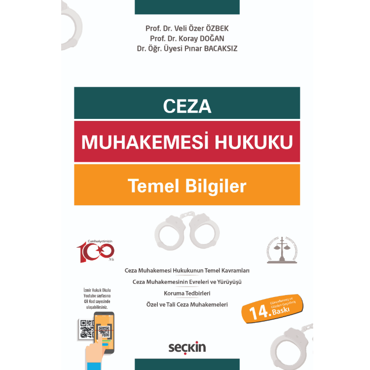 Ceza Muhakemesi Hukuku Temel Bilgiler 14. Baskı Seçkin Yayıncılık