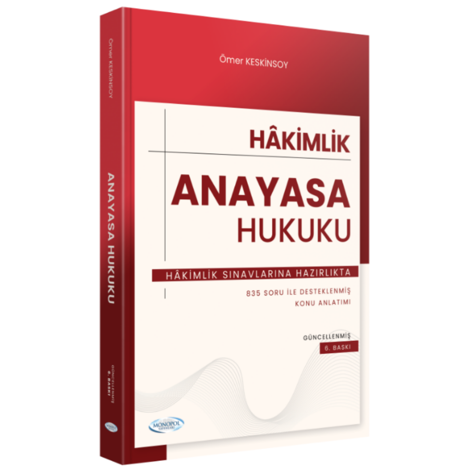 Anayasa Hukuku 6. Baskı Monopol Yayınları