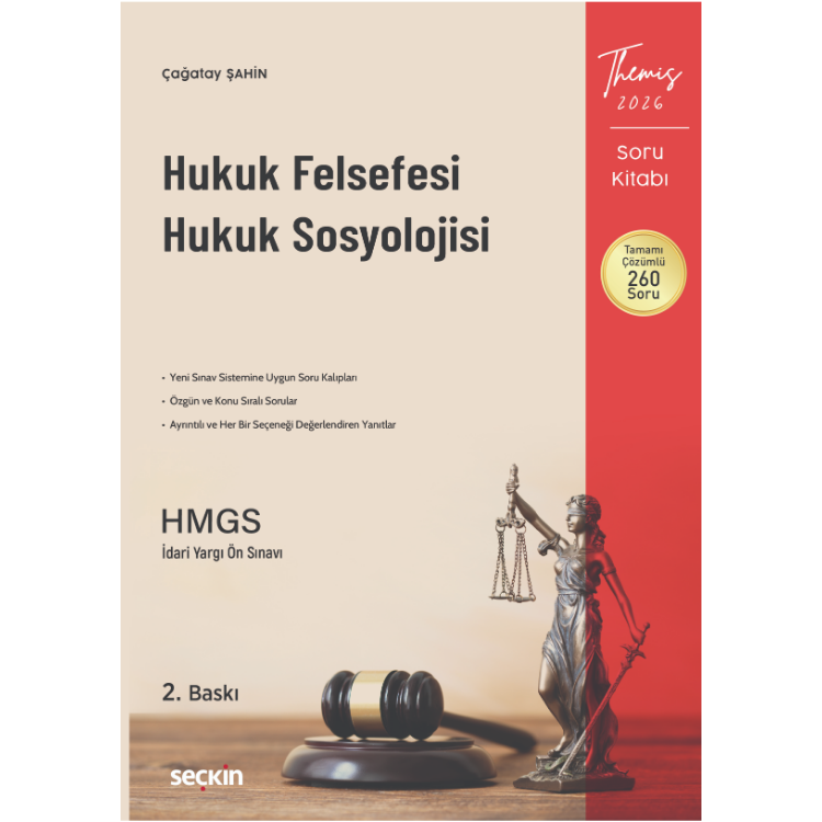 THEMIS – Hukuk Felsefesi Hukuk Sosyolojisi Soru Kitabı Seçkin Yayıncılık