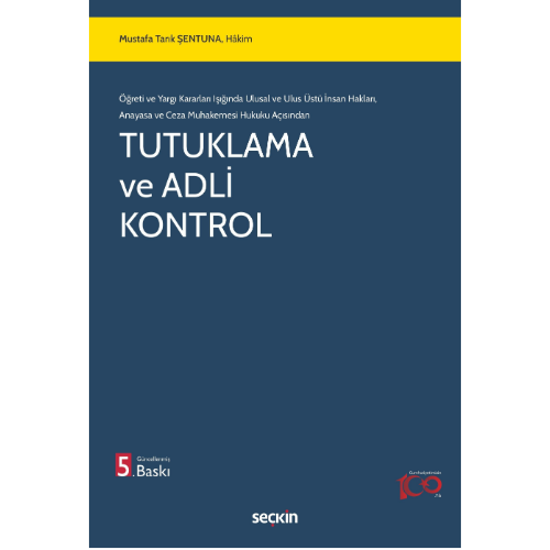 Tutuklama ve Adli Kontrol Seçkin Yayıncılık