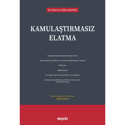 Kamulaştırmasız Elatma Seçkin Yayıncılık