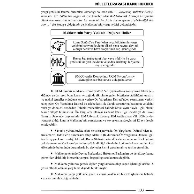 Milletlerarası Kamu Hukuku Ders Notları Monopol Yayınları