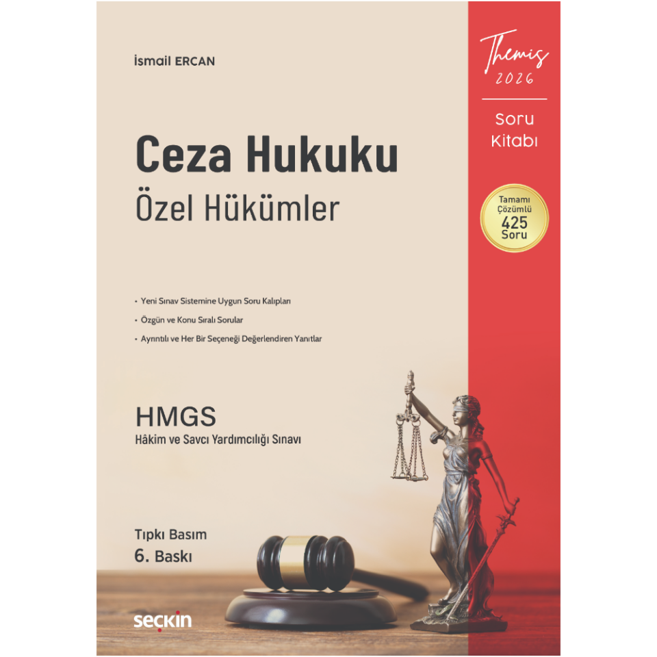 THEMIS – Ceza Hukuku Özel Hükümler Soru Kitabı Seçkin Yayıncılık