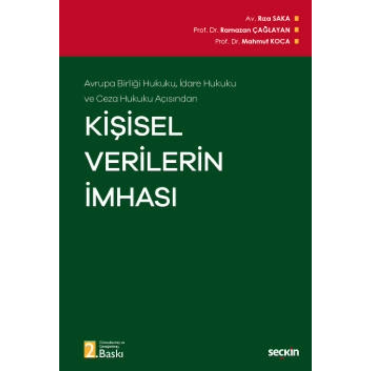 Kişisel Verilerin İmhası Seçkin Yayıncılık