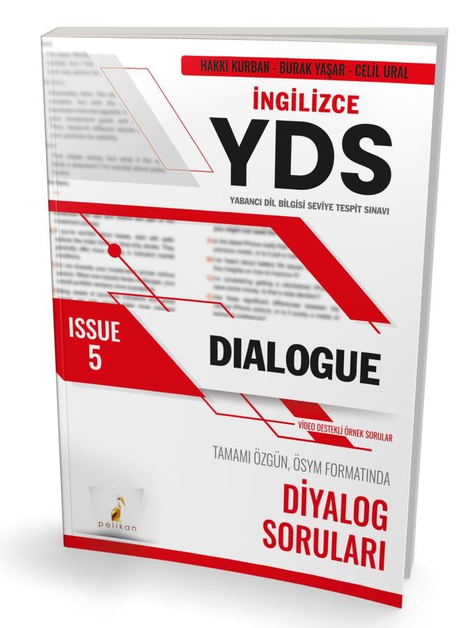 YDS İngilizce Dialogue Issue 5 Diyalog Soruları Pelikan Yayınevi