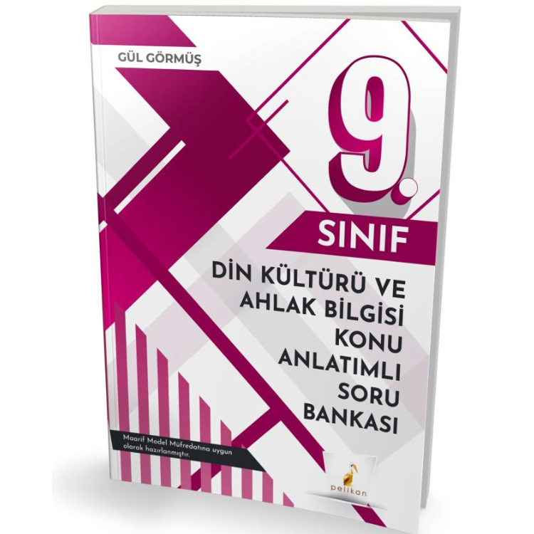 9. Sınıf Din Kültürü ve Ahlak Bilgisi Konu Anlatımlı Soru Bankası Pelikan Yayınevi