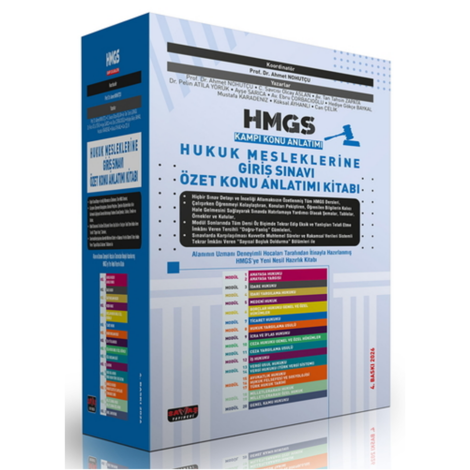 HMGS Kampı Özet Konu Anlatım Kitabı Savaş Yayınları 2026