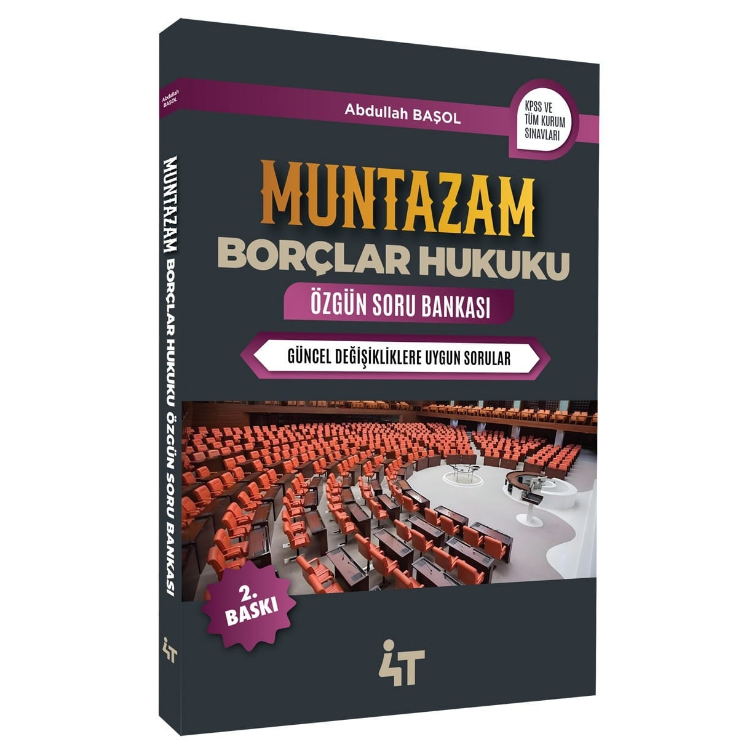 MUNTAZAM Borçlar Hukuku Özgün Soru Bankası 2. Baskı- 4T Yayınları