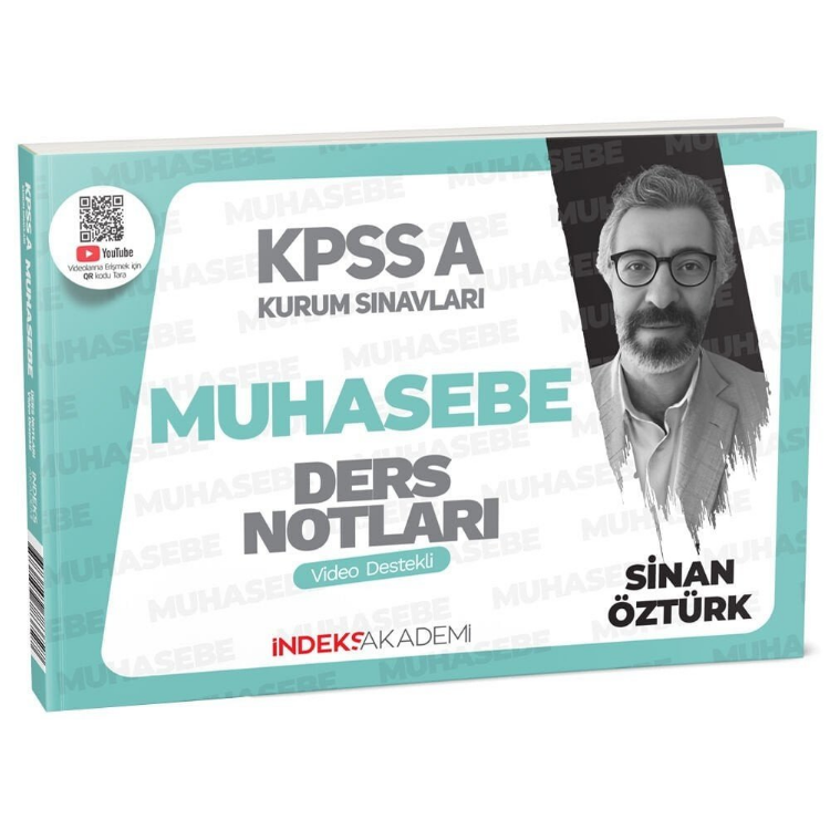 2025 KPSS A Grubu Muhasebe Video Ders Notları - Sinan Öztürk İndeks Akademi Yayıncılık