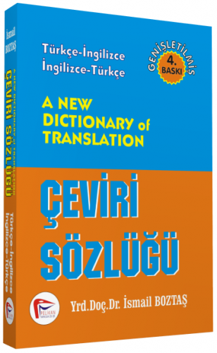 A New Dictionary of Translation Çeviri Sözlüğü Pelikan Yayınevi
