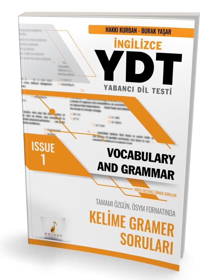 YDT İngilizce Vocabulary and Grammar Issue 1 Pelikan Yayınevi