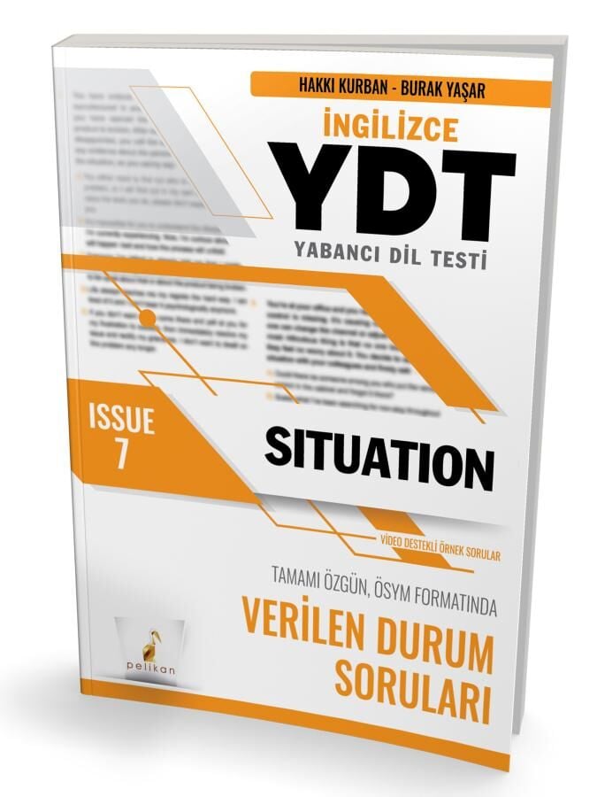 YDT İngilizce Situation Issue 7  Pelikan Yayınevi