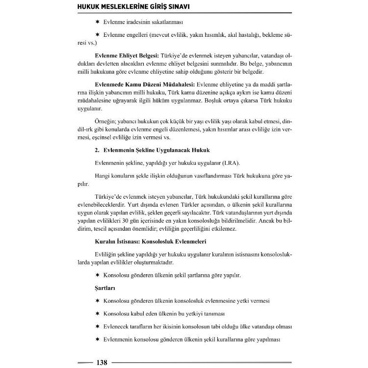 HMGS Milletlerarası Özel Hukuk Ders Notları  2. Baskı Monopol Yayınları