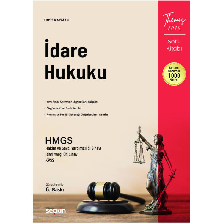 THEMIS – İdare Hukuku Soru Kitabı Seçkin Yayıncılık