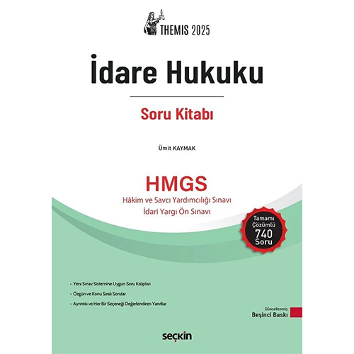 THEMIS – İdare Hukuku Soru Kitabı Seçkin Yayıncılık