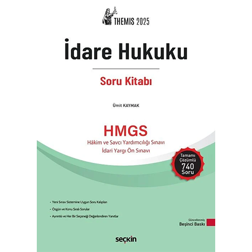 THEMIS – İdare Hukuku Soru Kitabı Seçkin Yayıncılık