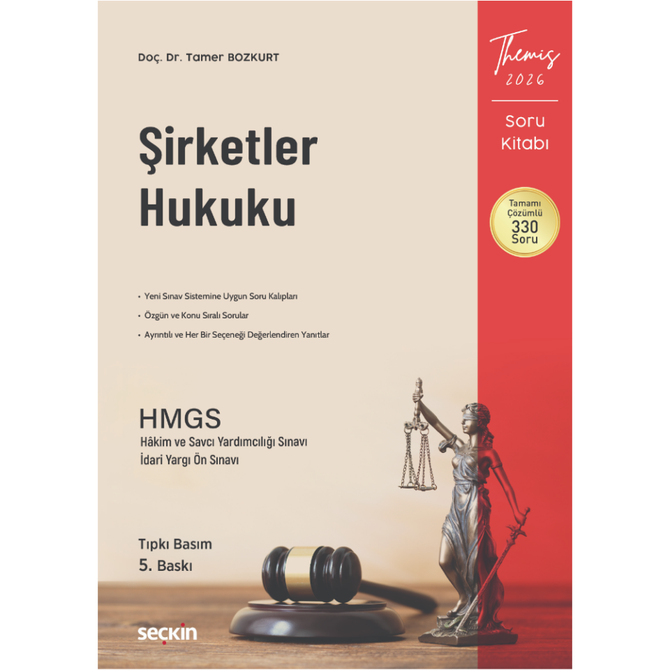 THEMIS – Şirketler Hukuku Soru Kitabı Seçkin Yayıncılık