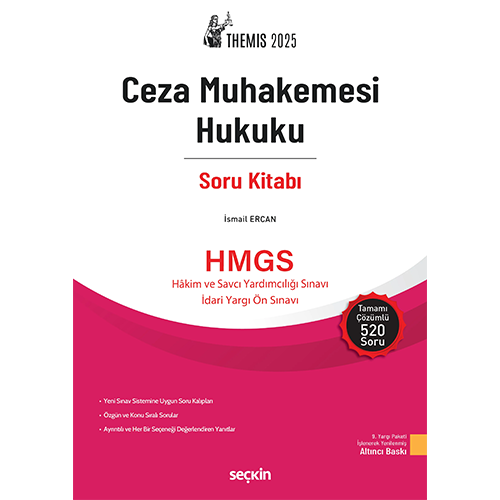 THEMIS – Ceza Muhakemesi Hukuku Soru Kitabı Seçkin Yayıncılık