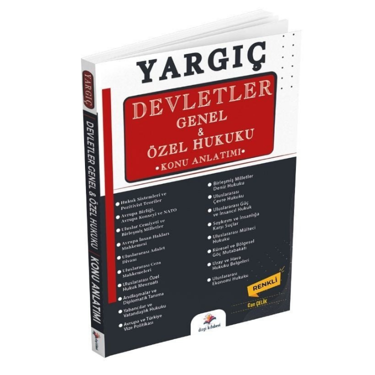 Yargıç Devletler Genel Özel Hukuku Konu Anlatımı Can Çelik Dizgi Kitap Yayınları