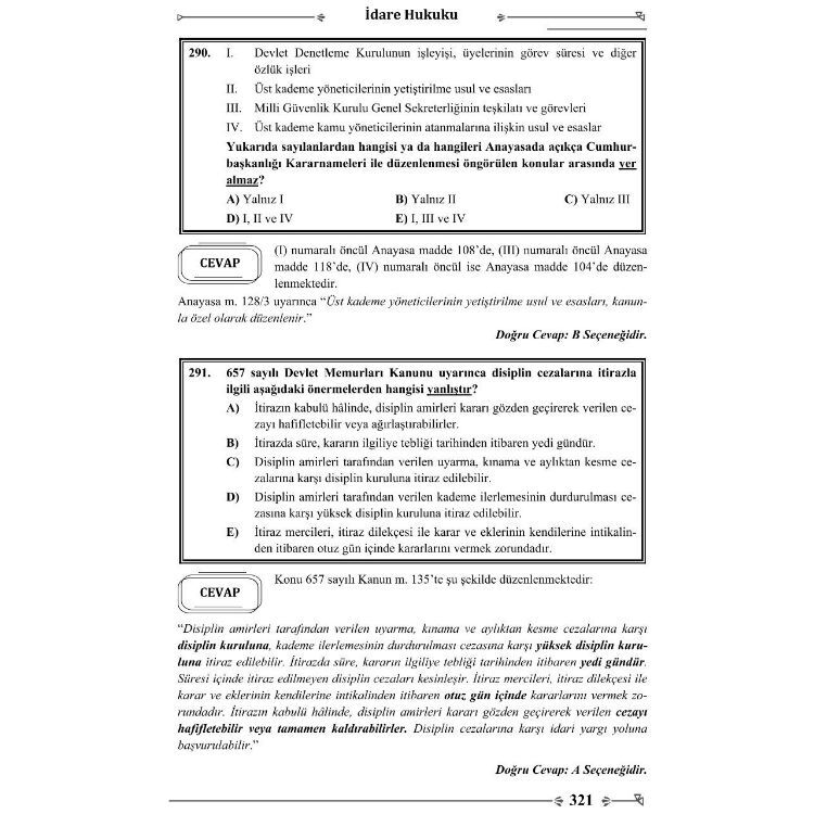 Monopol İdari Hâkimlik Açıklamalı Soru Bankası 13. Baskı (Cilt 1-2-3) Monopol Yayınları