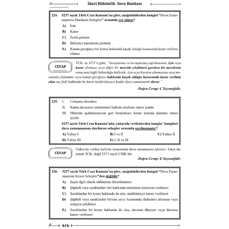 Monopol İdari Hâkimlik Açıklamalı Soru Bankası 13. Baskı (Cilt 1-2-3) Monopol Yayınları